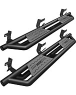 oEdRo 6.5'' Running Boards Compatible with 2009-2018 Dodge Ram 1500 (Incl. 2019-2022 Classic), 2010-2022 Ram 2500/3500 Crew Cab ONLY, Textured Black Side Step Rails Nerf Bars