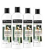 TRESemmé Botanique Conditioner for Dry Hair And Damaged Hair Botanique Coconut Nourish 97% Natural Derived Ingredients with Professional Performance 16 oz 4 Count