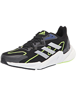 adidas Men's X9000L2 Running Shoe, Black/Matte Silver/Signal Green, 8