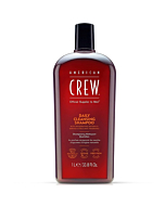 Shampoo for Men by American Crew, Daily Cleanser, Naturally Derived, Vegan Formula, Citrus Mint Fragrance, 33.8 Fl Oz