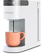 Keurig K- Slim Single Serve K-Cup Pod Coffee Maker, Multistream Technology, White