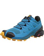 Salomon Men's Speedcross 5 Trail Running, Crystal Teal/Barrier Reef/Golden Oak, 11.5