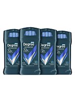 Degree Men Advanced Protection Antiperspirant Deodorant 72-Hour Sweat and Odor Protection Cool Rush Antiperspirant For Men With MotionSense Technology 2.7 oz, Pack of 4