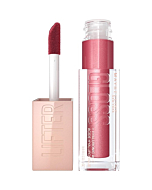 Maybelline Lifter Gloss, Hydrating Lip Gloss with Hyaluronic Acid, High Shine for Fuller Looking Lips, XL Wand, Ruby, Berry Neutral, 0.18 Ounce