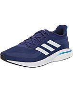 adidas Men's Supernova + Running Shoe, Legacy Indigo/White/Blue Rush, 6.5