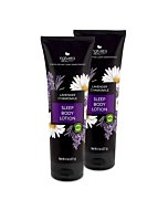 Nature’s Beauty Lavender Chamomile Sleep Body Lotion | Sleep Well with Lavender Moisturizer Made with Shea Butter, Jojoba, Coconut + Moringa Seed Oils - 2-pack