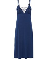 La Perla, Outset Short Nightgown, XS, Dusty Blue/Black