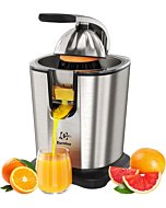 Eurolux Electric Citrus Juicer Power Pro - ELCJ-3000 - with 300 Watts of Power, This is The Most Powerful Juicer, for an Easy Smooth Juicing Experience | with Its New Updated Design