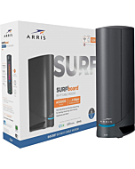 ARRIS Surfboard G34 DOCSIS 3.1 Gigabit Cable Modem & Wi-Fi 6 Router (AX3000) | Approved for Comast Xfinity, Cox, Spectrum & More | Four 1 Gbps Ports | 1 Gbps Max Internet Speeds | 2 Year Warranty