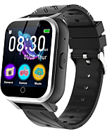 BAUISAN Smart Watch for Kids - Children Smart Watch Touch Screen with Games Video Dual Cameras Alarms Music Player Calculator Calendar Boys Girls Toys Birthday Gifts for 4-12 Years (Purple)