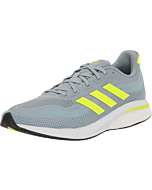 adidas Men's Supernova Running Shoe, Magic Grey/Solar Yellow/Black, 6.5