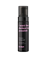 b.tan Darkest Possible Self Tanner | I Want The Darkest Tan Possible - 100% Natural, Fast, 1 Hour Sunless Tanner Mousse, No Fake Tan Smell, No Added Nasties, Vegan, Cruelty Free, 6.7 Fl Oz