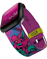 MARVEL – Spider-Man Black Light Smartwatch Band - Officially Licensed, Compatible with Every Size & Series of Apple Watch (watch not included)