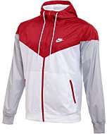 Nike Sportswear Windrunner Hooded Windbreaker Men's Jacket (Anthracite/White, S)