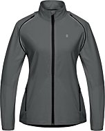 Little Donkey Andy Women's Quick-Dry Running Jacket Convertible UPF 50+ Cycling Jacket Windbreaker with Removable Sleeves Dark Gray Size XL