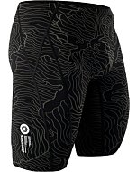 Onvous Riptide Men's Swim Jammer | Racing & Training Swimsuit | Fast, Flexible, Comfortable (32) Black