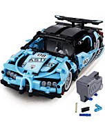 Toy Car Model Building Kit - BIRANCO. Race Car Building Set STEM Toy for Boys & Girls 8, 9, 10-14 Years Old, Build Display a Popular Supercar with Pull Back, Gift Ideas, for Kids Ages 6-12 (490 pcs)