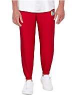 Body Glove Men's Sweatpants - Heritage Dawn Patrol Active Fleece Jogger Pants (S-XL), Size Medium, Red