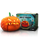 Strudel Boy - Eeriescary Jack-O-Lantern, Talking Halloween Animatronics, Pumpkin Plush Toy, Light-Up Halloween Decor, Battery Operated, Portable