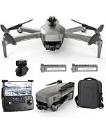 Tucok 193MAX2S Drone with 4K UHD Camera for Adults,3-Axis Gimbal Quadcopter with EIS Camera,13000ft Video Transmission,Obstacle Avoidance,66 Min Long Flight Time,Brushless Motor, GPS Auto Return Home