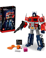 LEGO Optimus Prime 10302 Building Set for Adults; Build a Collectible Model of a Transformers Legend (1,508 Pieces)