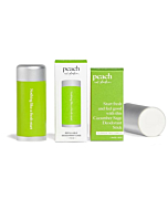 Peach Not Plastic Deodorant Starter Kit | Refillable Set With Aluminum-Free Deodorant Stick & Forever Case | 48 Hour Protection | Cucumber Sage Unisex | 1.78 oz