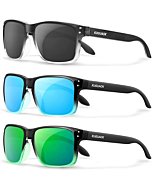 Polarized Square Sunglasses For Men and Women Matte Finish Sun Glasses UV Protection Glasses