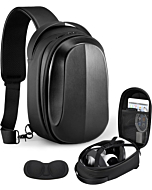 Carrying Case for Oculus Quest 2: WinDrogon Travel Carrying Case for Oculus Quest 2/Meta VR Headset&Accessories Crossbody Shoulder Chest Backpack with Great Protection