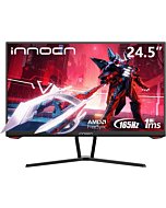 INNOCN 24.5" Gaming Monitor 165Hz 1920 x 1080P FHD 1ms FreeSync G-Sync Compatible HDMI DisplayPort Eye Care 99% sRGB 16:9 Ultra Thin LED Computer PC Gaming Monitor, VESA Mountable, Black - 25G1G