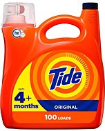 Tide Liquid Laundry Detergent, Original, 100 loads, 146 fl oz, HE Compatible