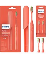 Philips Sonicare One Battery Toothbrush & Brush Heads | Miami Coral 