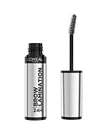 L'Oréal Paris Infallible Brow Lamination - Clear gel for natural-looking brows.