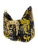 Versace Jeans Couture women Logo couture hobo bags black - gold