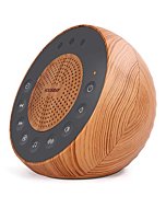 Housbay White Noise Machine with 31 Soothing Sounds, 5W Loud Stereo Sound, Auto-Off Timer, Adjustable Volume, Sleep Sound Machine for Baby, Kid, Adult -Wood Grain