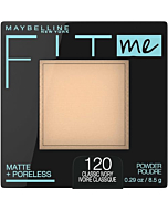 Maybelline Fit Me Matte + Poreless Pressed Face Powder Makeup & Setting Powder, Classic Ivory, 1 Count