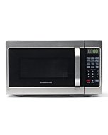 Farberware Countertop Microwave 700 Watts, 0.7 Cu. Ft. - Microwave Oven With LED Lighting and Child Lock - Perfect for Apartments and Dorms - Easy Clean Stainless Steel