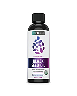 Zhou Organic Black Seed Oil | 100% Virgin Cold Pressed Omega 3 6 9 | Super Antioxidant for Immune Support, Joints, Digestion, Hair & Skin | Vegan, Gluten-Free, Non-GMO | 8oz