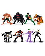 Batman 2-inch Scale 8-Pack of Collectible Mini Action Figures (Amazon Exclusive), Kids Toys for Boys Aged 3 and up