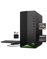 HP 2022 Newest Pavilion Gaming Desktop Computer, AMD 6-Core Ryzen 5 5600G Processor(Beat i7-10700K), AMD Radeon RX 5500, 16GB RAM, 1TB PCIe NVMe SSD, Mouse and Keyboard, Win 10 Home + MarxsolCables