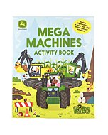 John Deere Kids: Mega Machines Tractor and Truck Puzzles, Mazes & Coloring Activity Book for Boys 4-8, More than 100 Activities