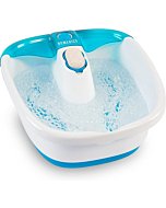 Bubble Mate Foot Spa with Toe Touch Control, Invigorating Bubbles, Splash Proof, Raised Massage Nodes, and Removable Pumice Stone by HoMedics