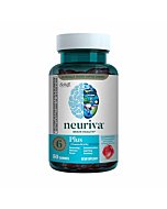 NEURIVA Plus Brain Supplement For Memory, Focus & Concentration + Cognative Function with Vitamins B6 & B12 and Clinically Tested Nootropics Phosphatidylserine and Neurofactor, 50ct Strawberry Gummies