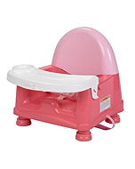 Safety 1st Easy Care Swing Tray Feeding Booster, Coral Crush, One Size