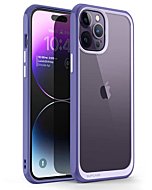 SUPCASE Unicorn Beetle Style Series Case for iPhone 14 Pro Max 6.7 Inch (2022), Premium Hybrid Protective Slim Clear Case (Mauve)