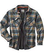 Stay Warm and Stylish with the Archer Thermal Lined Flannel Shirt Jacket By  Legendary Whitetails Available in a Variety of Colors and Sizes