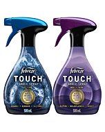 Febreze Touch Fabric Spray, Sneaker Balls Alternative, Couch Cleaner, Refresher Ocean & Mountain, 16.9 oz, Pack of 2,33.8 Fl Oz