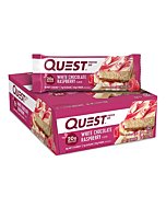 Quest Nutrition White Chocolate Raspberry Protein Bars, High Protein, Low Carb, Gluten Free, Keto Friendly, 12 Count