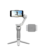 DJI Osmo Mobile SE Fill Light Combo, 3-Axis, Portable and Foldable, with a Fill Light Phone Clamp,Android and iPhone Gimbal with ShotGuides, ActiveTrack 6.0, Vlogging Stabilizer