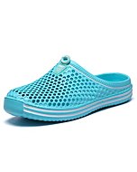 YUKTOPA Garden Clogs Shoes Women's Men's Lightweight Breathable Mesh Sandals Quick Drying Beach Pool Water Shoes Anti-Slip Slippers Non-Slip Walking Footwear Cyan 39