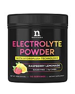 Keto Electrolytes Powder No Sugar - Delish Sugar Free Electrolyte Powder - Fasting Electrolytes Hydration Powder with Trace Minerals - Zero Carb Zero Calorie Electrolyte Drink Mix - Raspberry Lemonade